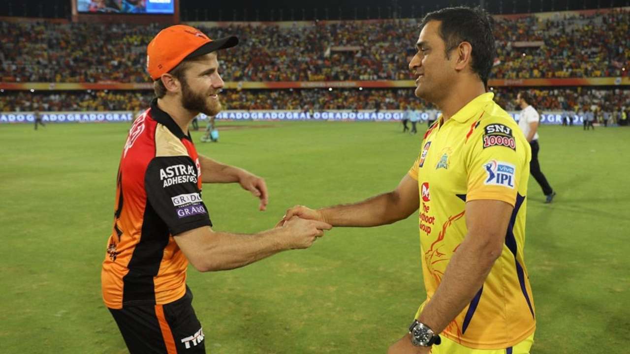 Kane Williamson and MS Dhoni